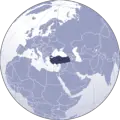 Where Is Turkey Located - Mapsof.Net Map