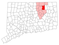 Willington Ct Highlight - Mapsof.Net Map