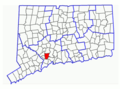 Woodbridgectlocatormap - Mapsof.Net Map