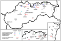 Wooden Churches In Slovakia - Mapsof.Net Map
