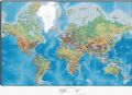 World Physical Map With Cities - Mapsof.Net Map