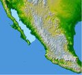 Wpdms Nasa Topo Gulf of California - Mapsof.net