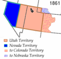 Wpdms Utah Territory 1861 2 - Mapsof.Net Map