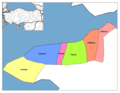 Yalova Districts - Mapsof.Net Map