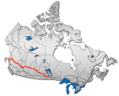 Yellowhead Route - Mapsof.Net Map