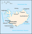 Yslandkaart - Mapsof.Net Map