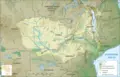 Zambezi River Basin De - Mapsof.Net Map