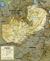 Zambia Map - Mapsof.Net Map