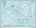 Zambia Map 1 - Mapsof.Net Map