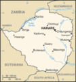 Republic of Zimbabwe - Mapsof.net