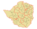 Republic of Zimbabwe - Mapsof.net