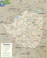 Republic of Zimbabwe - Mapsof.net