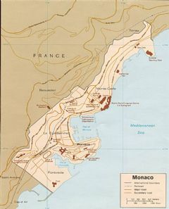Monaco Map