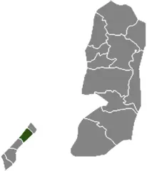 Palestine Districts Gaza