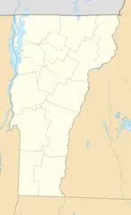 Usa Vermont Location Map