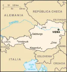 Austria Map Es