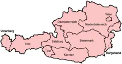 Austria States German
