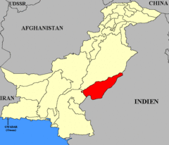 Bahawalpur Karte