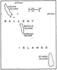 Balleny Map