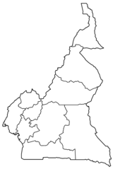 Cameroon Provinces Blank