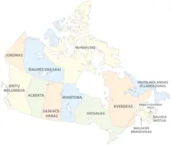Canada Provinces (lt)