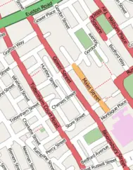 Gower Street Map