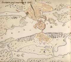 Stockholm Karta 1642