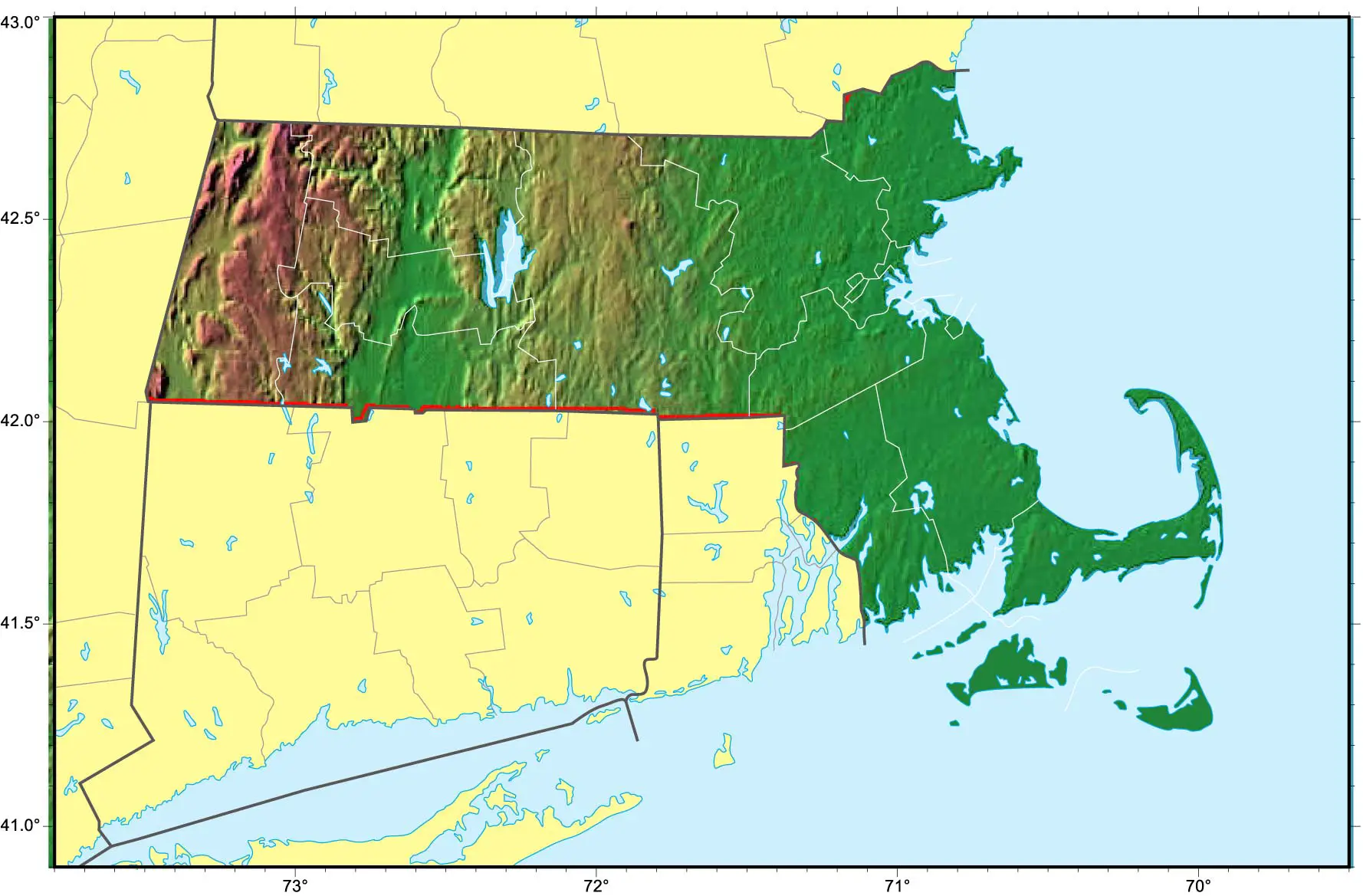 Штат массачусетс на карте. Штат Массачусетс США. Массачусетс на карте США. Massachusetts штат на карте.