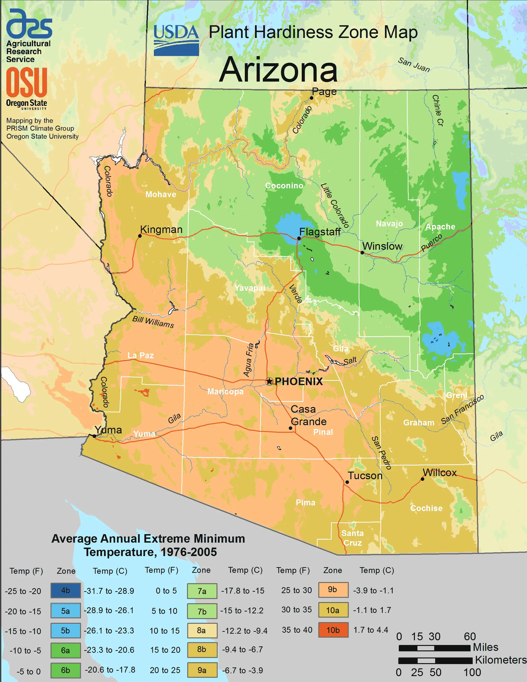 Arizona Plant Zone Chart Arizona Living Landscape Design - Vrogue