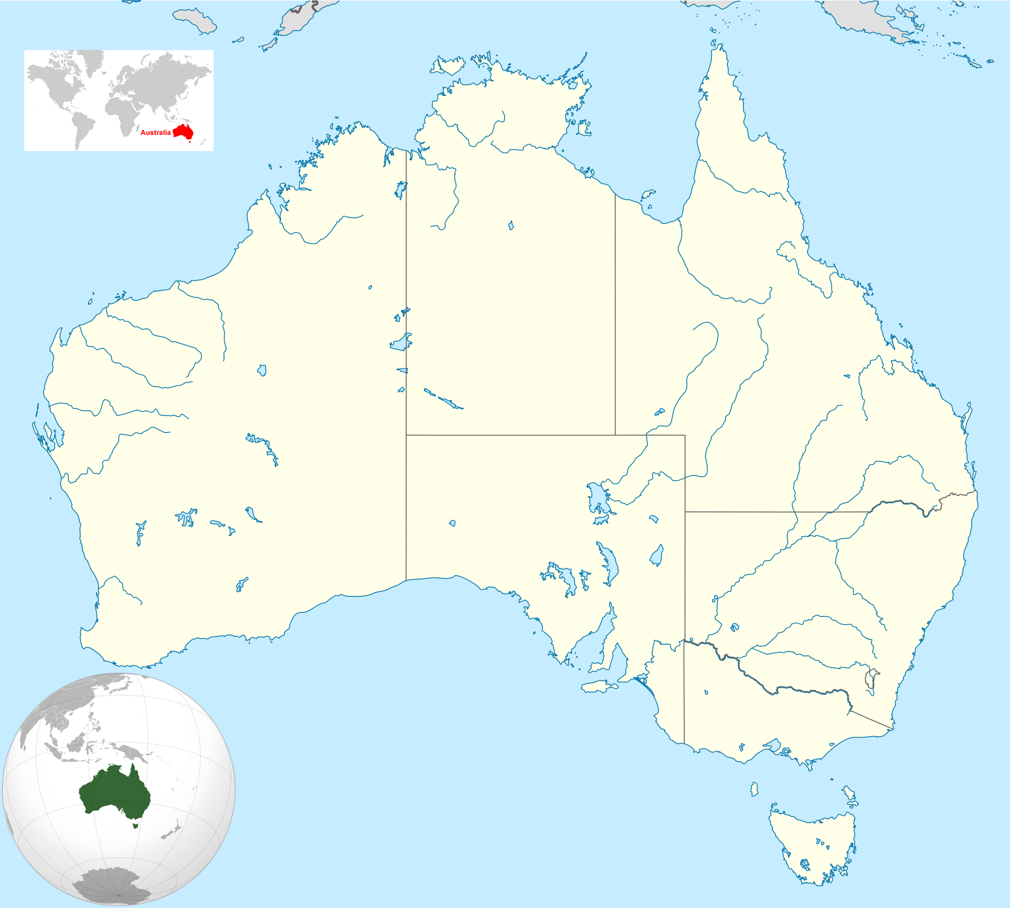 Yoorana australia map