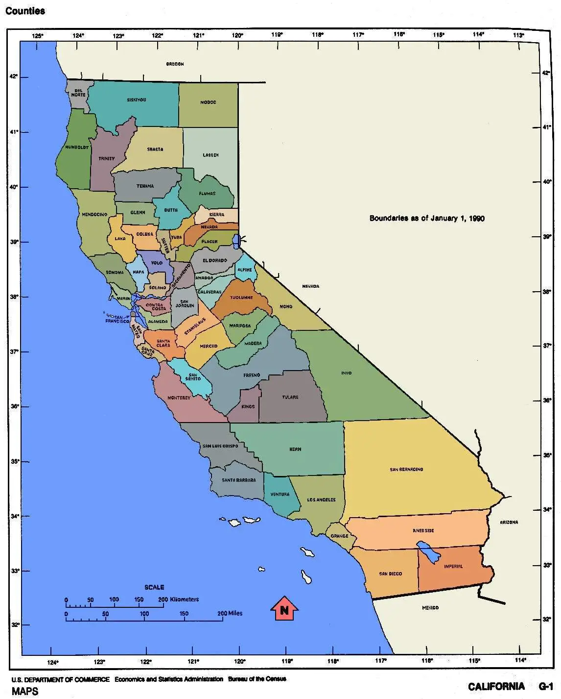 California Map - MapSof.net