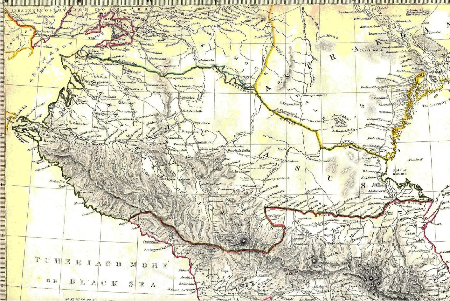 Caucasus - MapSof.net