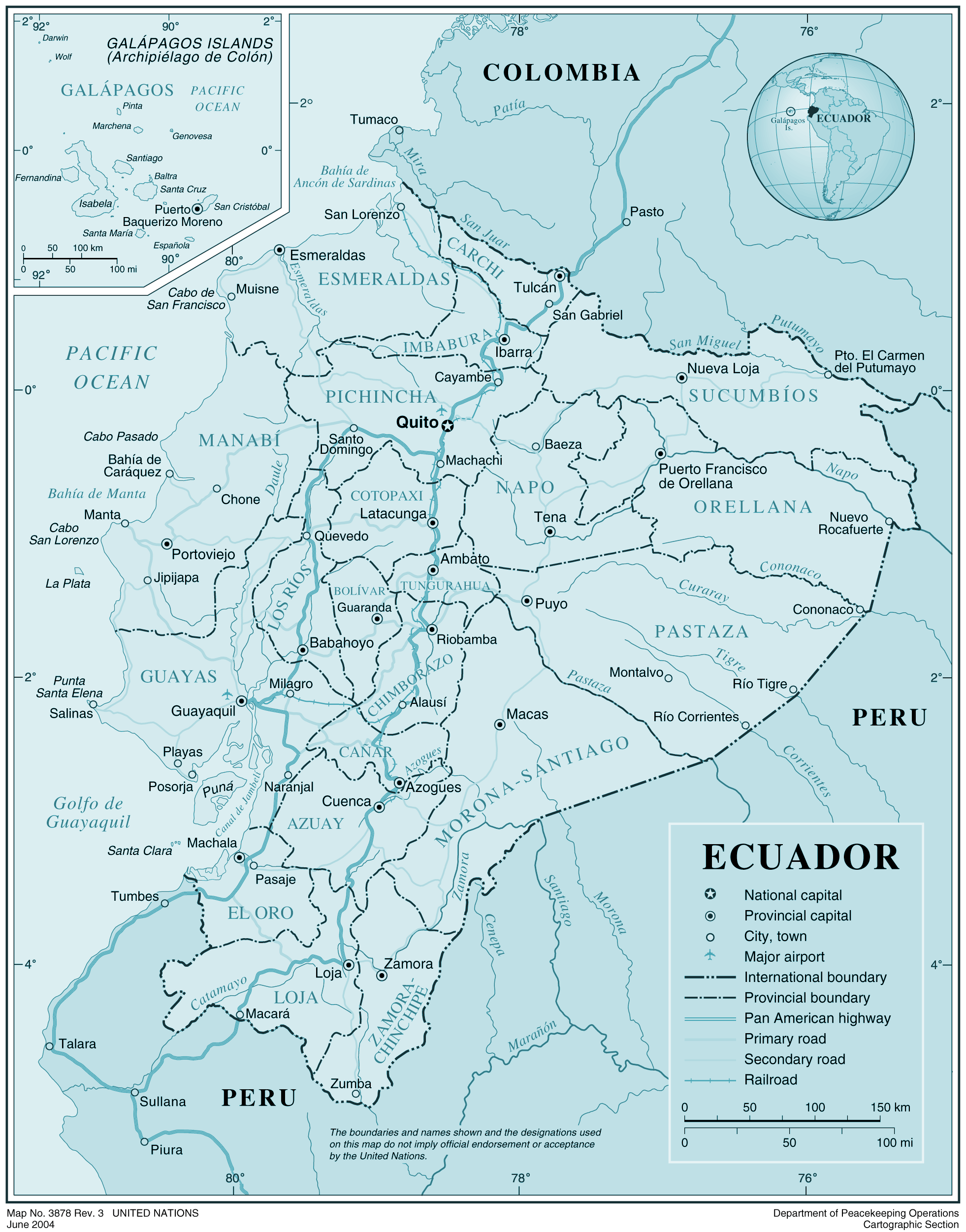 Ecuador MapSof