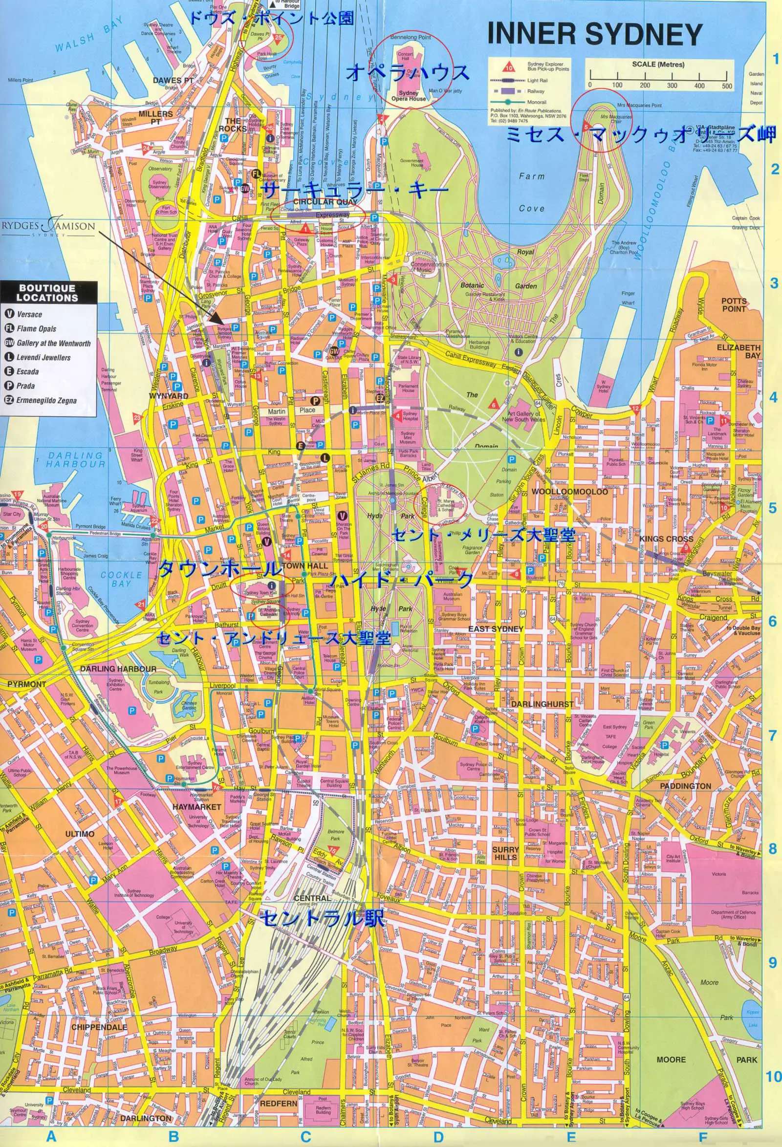 Map Syd Jp 2500 • Mapsof.net