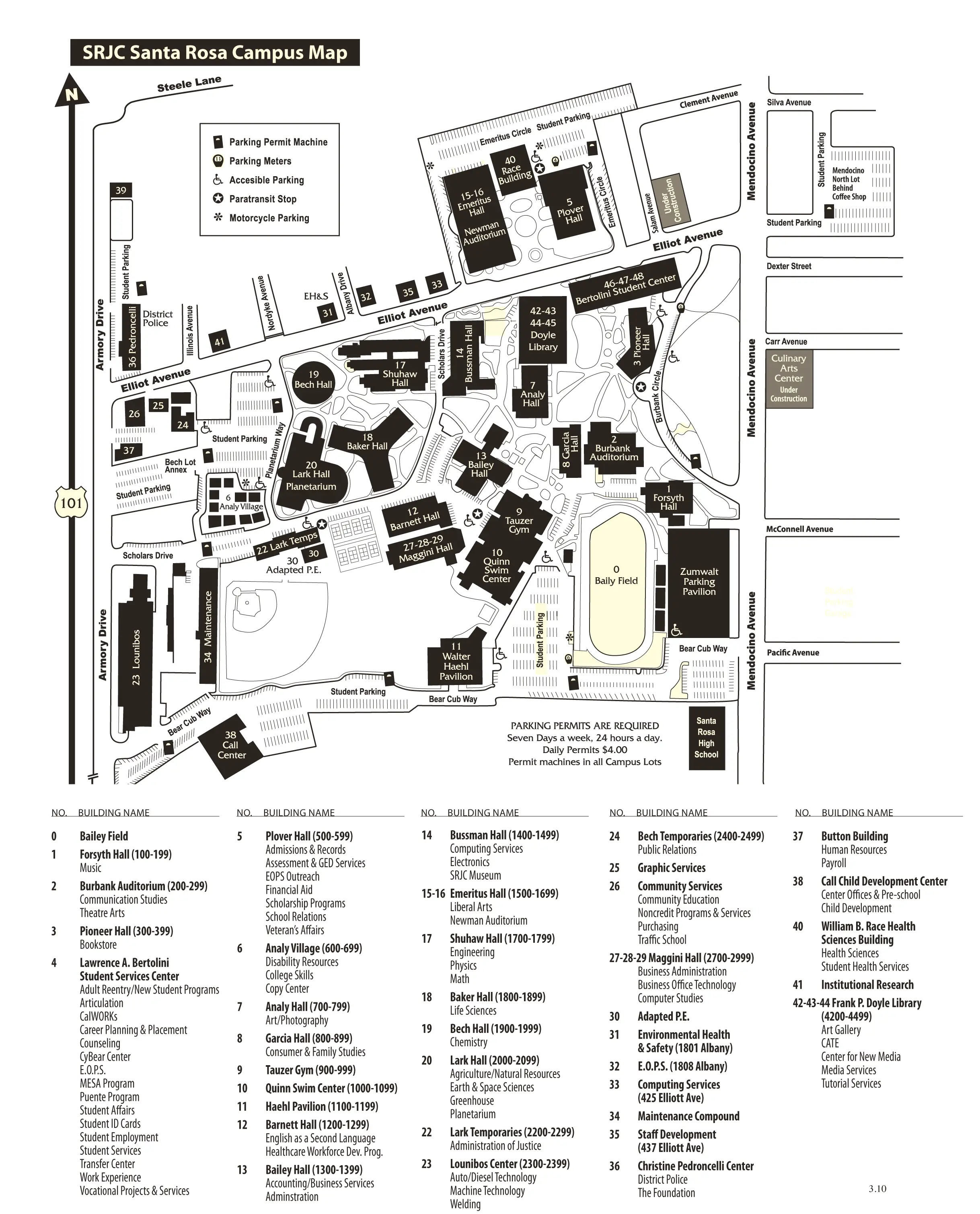 Sierra College Campus Map - United States Map