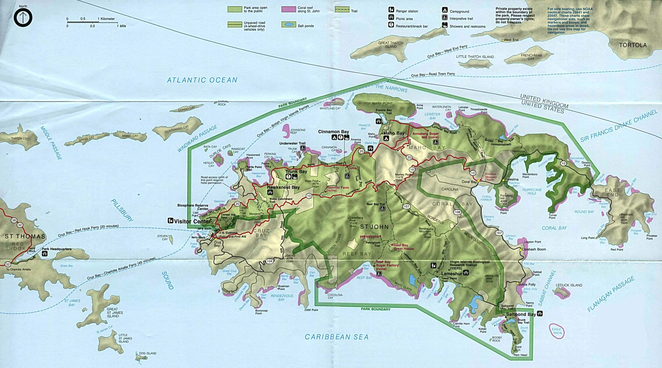 St John Reference Map - MapSof.net