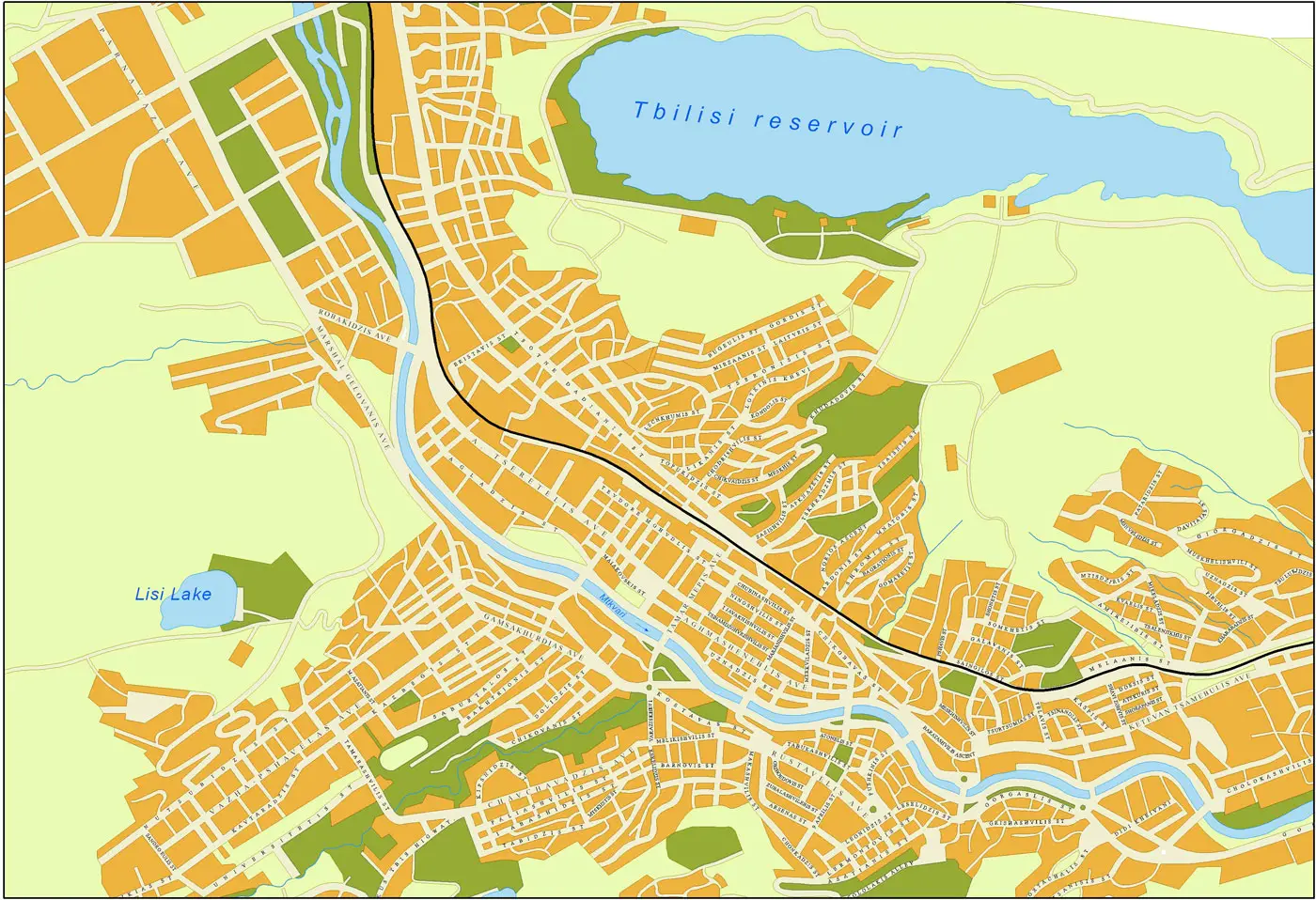 tbilisi tourist map pdf