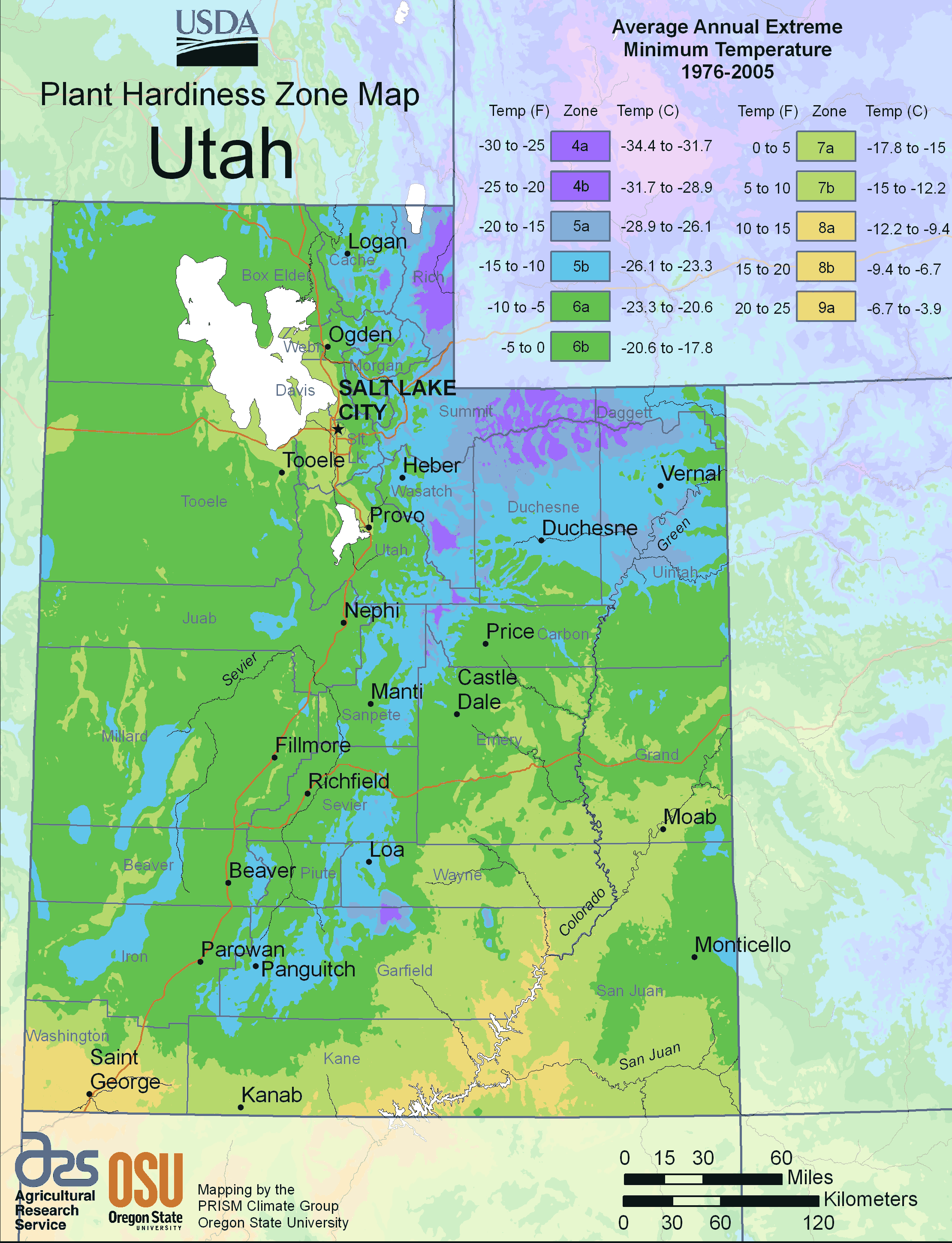 Utah Hardiness Zone Map | Hot Sex Picture