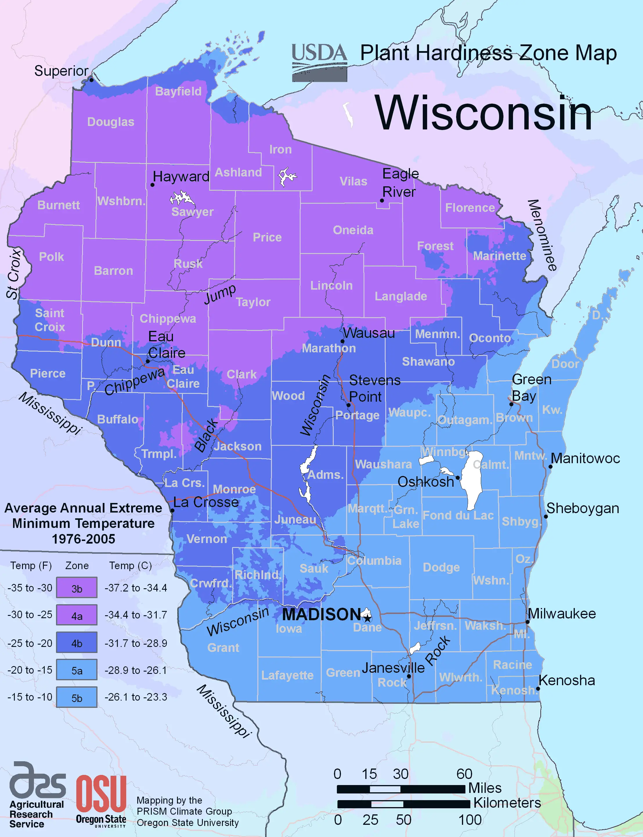 gmt time zone of wisconsin