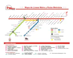 Caracas Metro Map (2009)