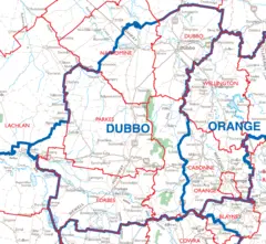 City Map Dubbo