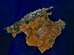 Mallorca Satellite Image