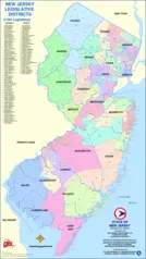 New Jersey Districts Map