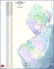 New Jersey Heliports Map