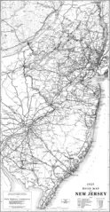 New Jersey Transport Old Map (1925)