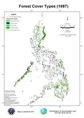 Philippines Forest Cover 1987