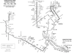 San Francisco Candlestick Park Map