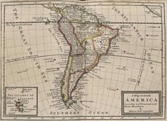 South America Historical Map (political)