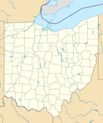 Usa Ohio Location Map