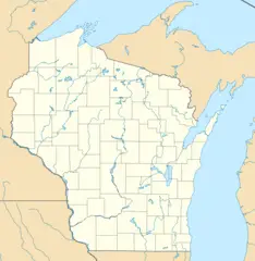 Usa Wisconsin Location Map